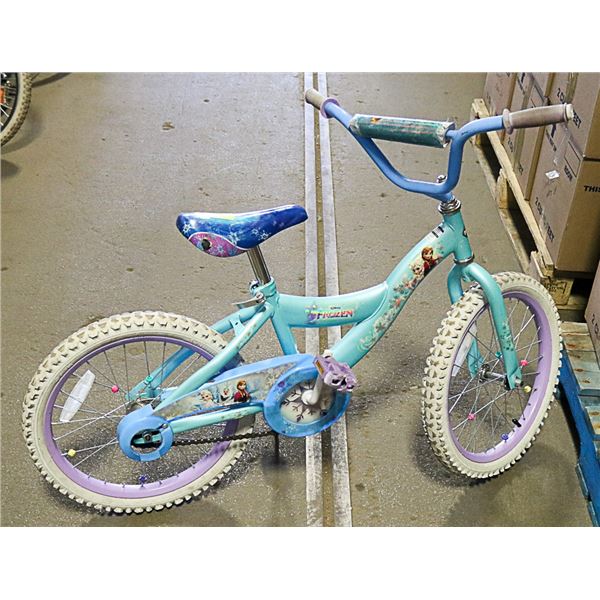 DISNEY FROZEN GIRLS BiKE