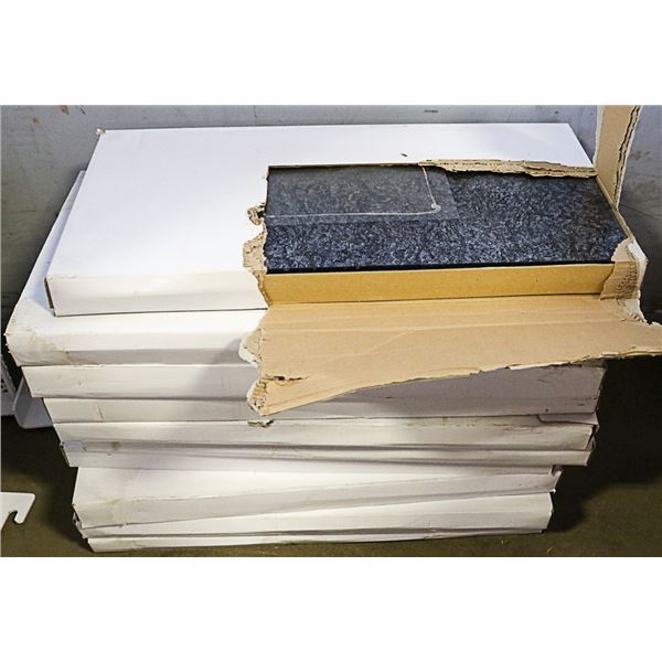 10 BOXES GLASS TILES - 12X24.