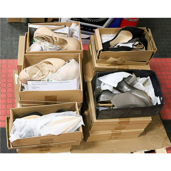 PALLET OF ASSORTED LADIES SHOES