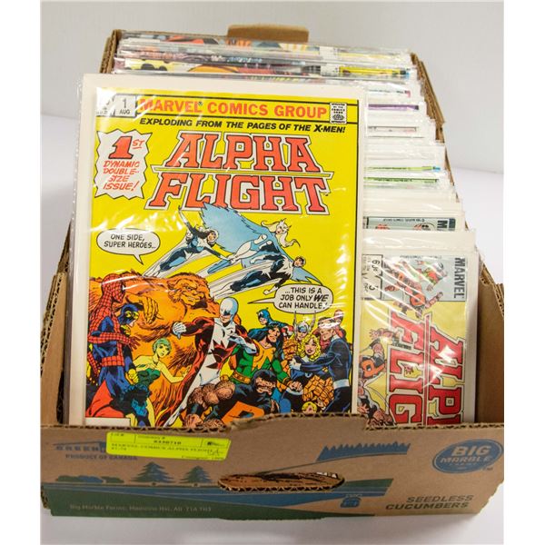 MARVEL COMICS ALPHA FLIGHT #1-74