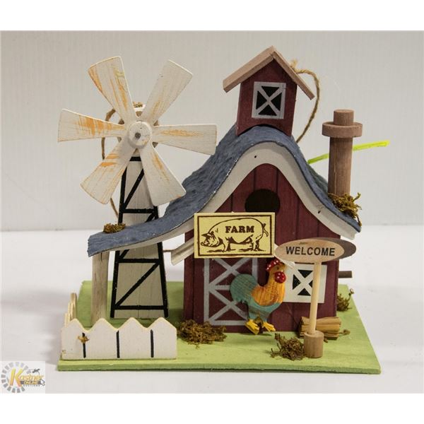 DECORATIVE BIRD HOUSE