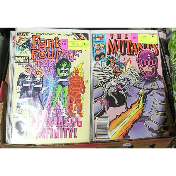BOX OF ASSORTED COMICS