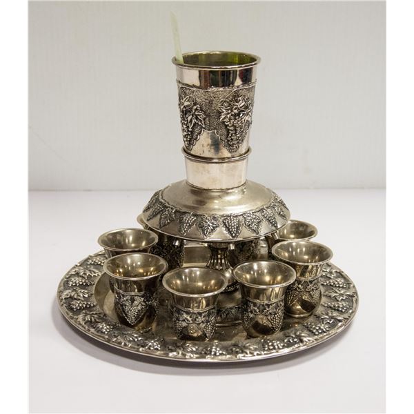 KARSHI ORIGINAL JERUSALEM WINE DRINK DISPENSER W/