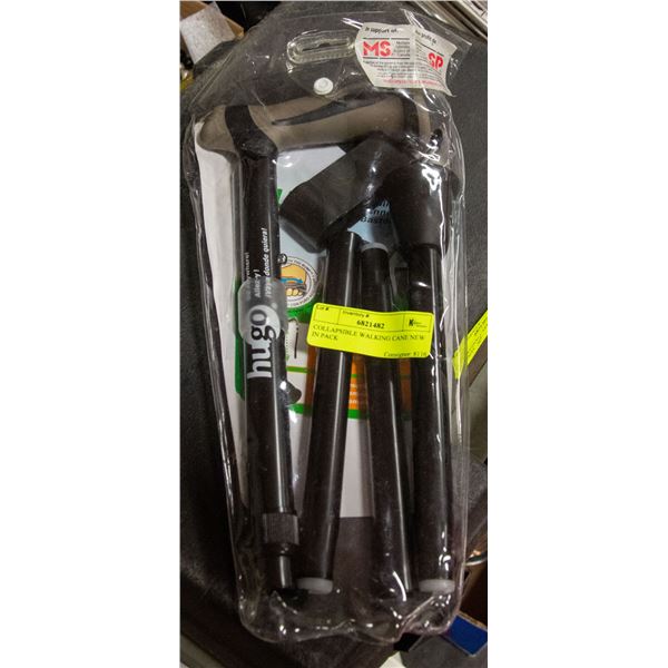 COLLAPSIBLE WALKING CANE NEW IN PACK