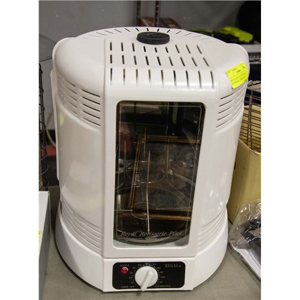 REGAL ROYAL COUNTERTOP ROTISSERIE , COMES WITH