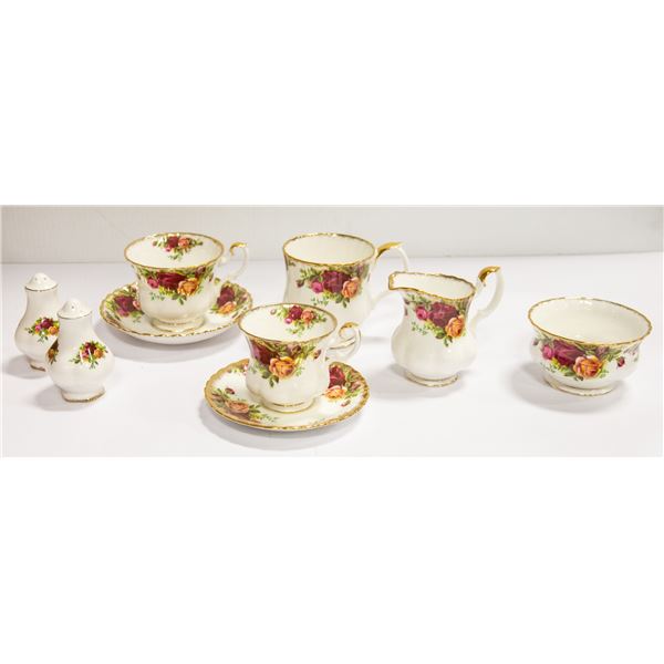 ROYAL  ALBERT BONE CHINA FROM ENGLAND LOT