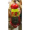 Image 1 : JELLY BELLY GUMBALL DISPENSER 9" INCHES TALL