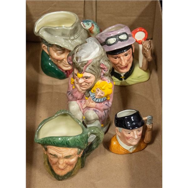 LOT OF COLLECTIBLE  ROYAL DOULTON PIECES