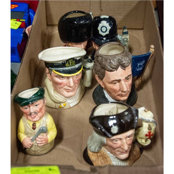 LOT OF COLLECTIBLE  ROYAL DOULTON PIECES