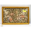 Image 1 : RENAISSANCE TAPESTRY PICTURE VINTAGE
