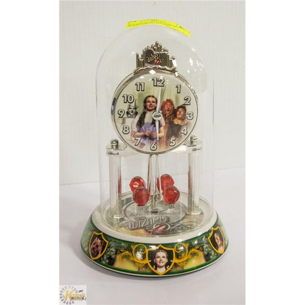 WIZARD OF OZ ANNIVERSARY CLOCK LIMITED EDITION