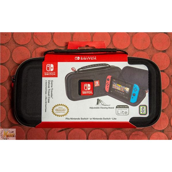 NINTENDO SWITCH LITE DELUXE TRAVELER CASE