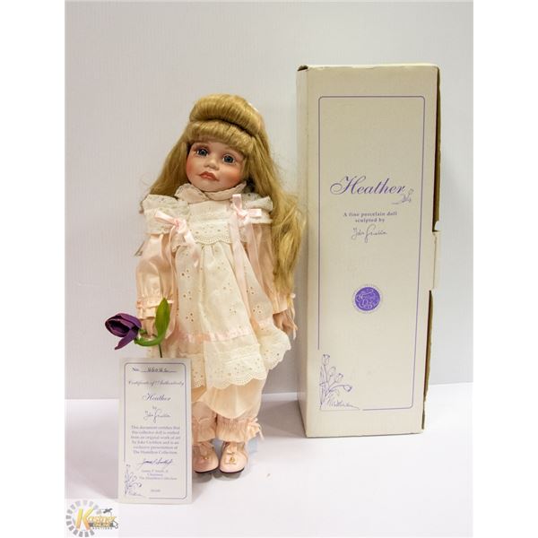 THE HAMILTON COLLECTION DOLL ?HEATHER". W/