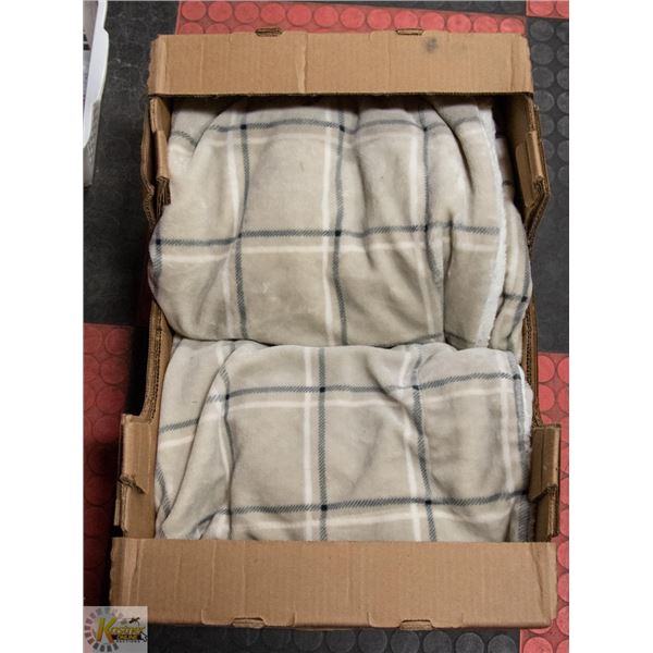 2 MONTE CHATEAU 60" X 70" BLANKETS ULTIMATE PLUS