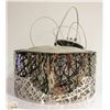Image 1 : SHOWHOME CRYSTAL & CHROME FANCY LIGHT FIXTURE