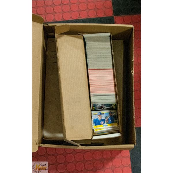 LOT OF BOXED SPORT CARDS
