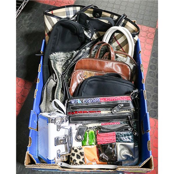 FLAT OF ASSORTED ESTATE PURSES