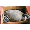 Image 1 : LOT OF 4 GOOSE DECOYS APPROX 26" LONG