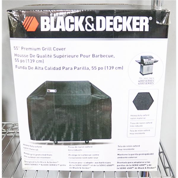 BLACK AND DECKER BBQ COVER 55"