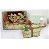 Image 1 : THREE ANTIQUE TINS ALL MADE IN ENGLAND