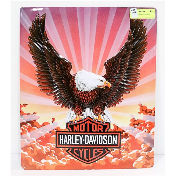HARLEY DAVIDSON TIN SIGN