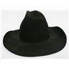 Image 1 : COWBOY HAT VINTAGE BLACK WEEBAR SADDELRY CANADA