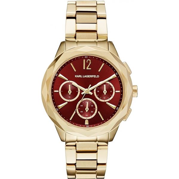 NEW DESIGNER KARL LAGERFELD TRIPLE CHRONO MSRP$499