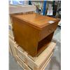 Image 2 : 1 NEW OUT OF PACKAGING & 1 NEW IN PACKAGING SINGLE DRAWER NIGHT TABLES 21 X 22 X 22"