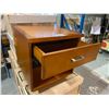 Image 2 : 2 NEW IN PACKAGING SINGLE DRAWER NIGHT TABLES 21 X 22 X 22"