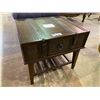 Image 1 : NEW OUT OF BOX SINGLE DRAWER TRUNK STYLE MCKENNA END TABLE 25 X 26 X 29"