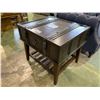 Image 3 : NEW OUT OF BOX SINGLE DRAWER TRUNK STYLE MCKENNA END TABLE 25 X 26 X 29"