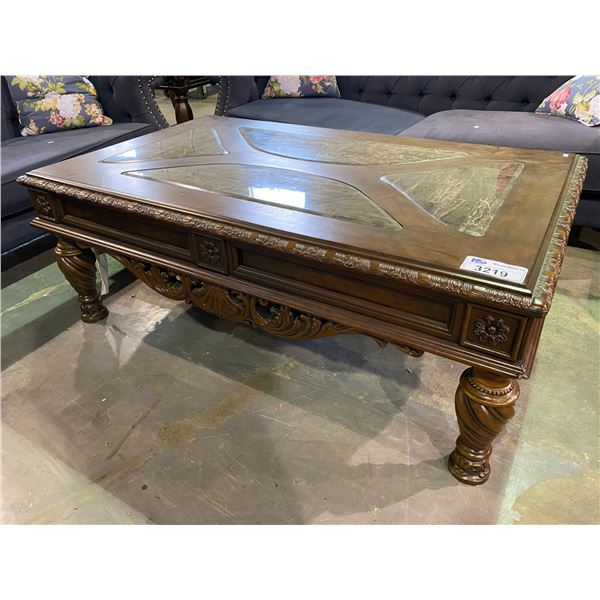 NEW WITH TAGS ASHLEY FURNITURE COFFEE TABLE 20 X 34 X 56"