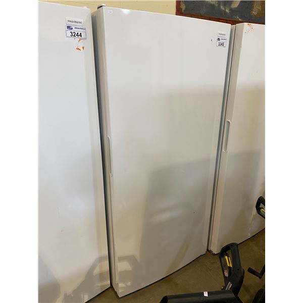 FRIGIDAIRE STANDING FREEZER MODEL FFFH20F3WW0 VISIBLE DAMAGE