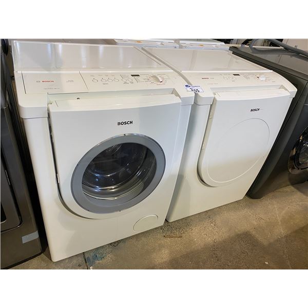 BOSCH NEXXT SERIES WASHER + DRYER