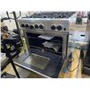 Image 2 : BLUESTAR 6 BURNER GAS STOVE WITH CONVECTION GAS OVEN 36"