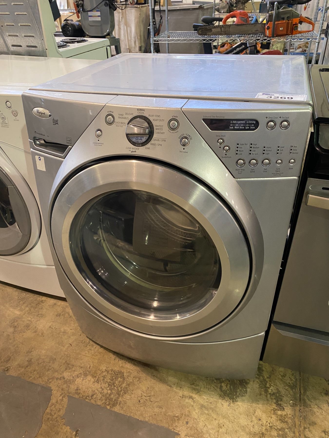 WHIRLPOOL DUET WASHER MODEL WFW9450WL00 Able Auctions