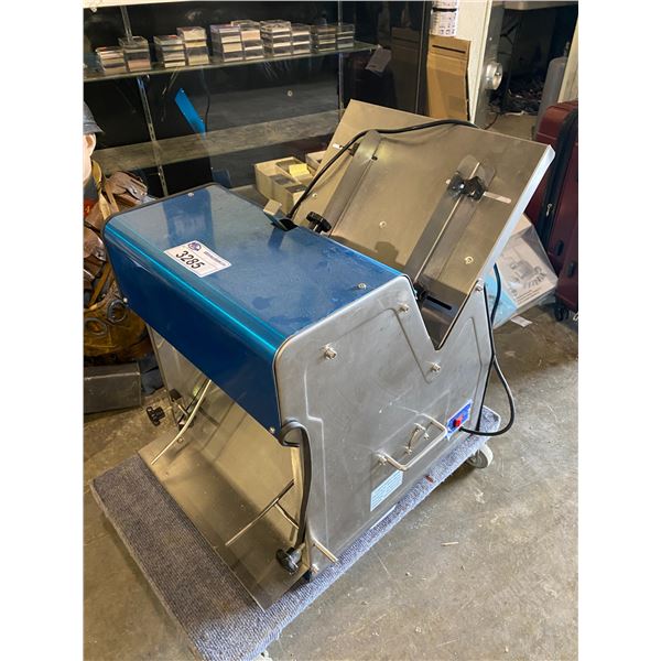 COMMERCIAL STAINLESS STEEL BREAD SLICER MODEL YB-31 110V 31 BLADE