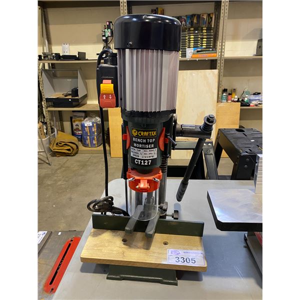 CRAFTEX BENCH TOP MORTISER 1/2 HP MODEL CT127