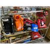 Image 1 : ASSORTED TOOLS, BLOWER, 2 WHEEL DOLLY, & MORE