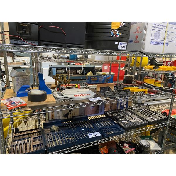 ASSORTED TOOLS, GRINDING DISCS, & MORE