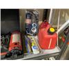 Image 2 : FOLDING CART, THUNDER RANGE STOVE TOP, GAS CAN, BENZOMATIC TORCH, & CARPET CLEANER