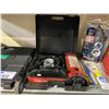 Image 3 : FOLDING CART, THUNDER RANGE STOVE TOP, GAS CAN, BENZOMATIC TORCH, & CARPET CLEANER