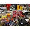 Image 1 : FREUD SUPER DADO BLADES, 2 NEW IN PACKAGING BESSEY 3/4" H SERIES PIPE CLAMPS, ASSORTED DRILL BITS,
