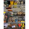 Image 3 : ASSORTED TOOLS, BATTERY TESTER, BUTTON CELL BATTERIES, & MORE