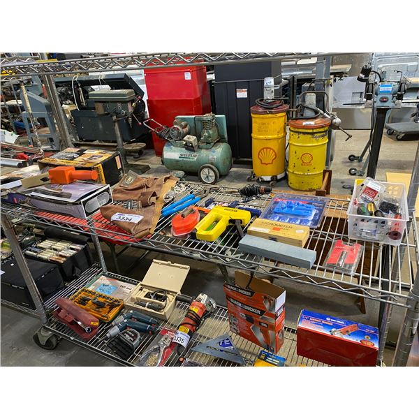 CRAFTSMAN SANDER, JACK PLANER, MICROMETER, CLAMP, & MORE