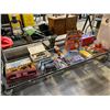 Image 1 : ASSORTED TOOLS, DRILL BITS, GRINDER, LAMINATE TRIMMER, & MORE