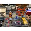 Image 3 : ASSORTED TOOLS, DRILL BITS, GRINDER, LAMINATE TRIMMER, & MORE