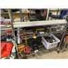 Image 1 : ASSORTED LONG CLAMPS, LIGHT, ROLLER STAND, & MORE