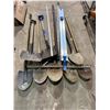 Image 1 : RAKE & ASSORTED SHOVELS