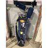 Image 1 : POWER BILT GOLF SET 15PCS IN BLUE GOLF BAG